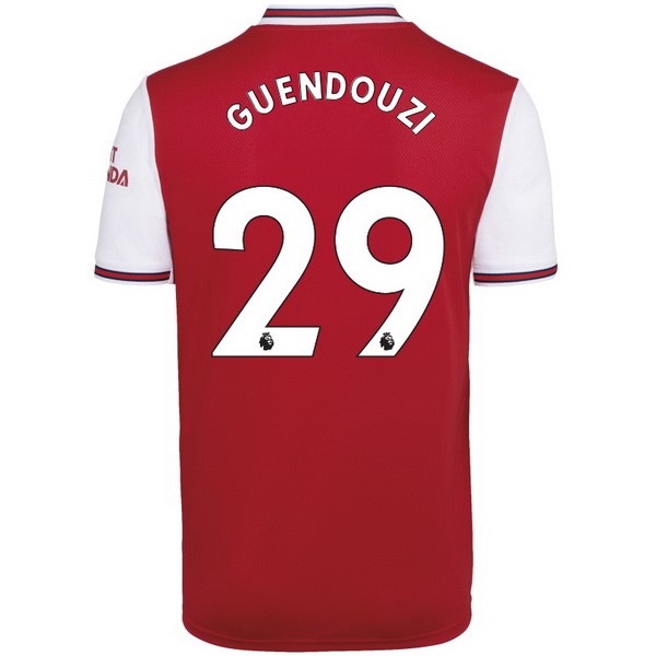Camiseta Arsenal NO.29 Guendouzi 1ª Kit 2019 2020 Rojo